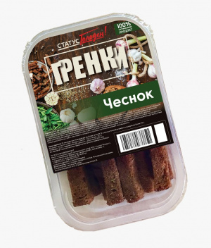 Гренки со вкусом Чеснока